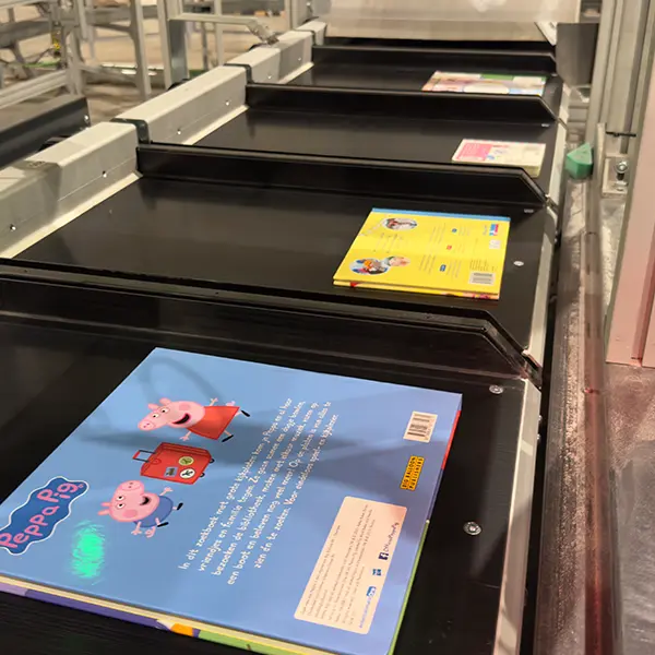 Distributing books quickly, flawlessly, and efficiently requires a solution that can handle large volumes and delicate products.